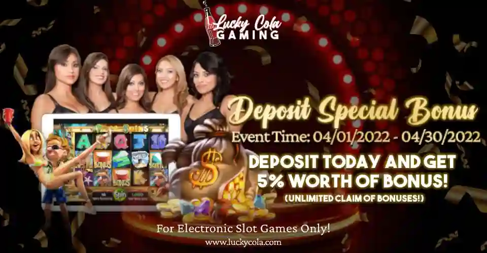 Cash-in 5% Bonus